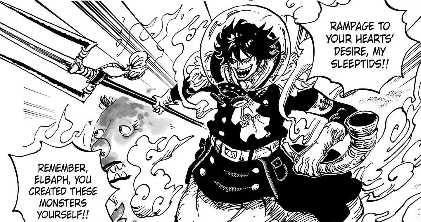 Killingham's hybrid form as seen in the manga (Image via Shueisha).